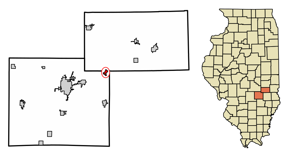 Locator map of Montrose