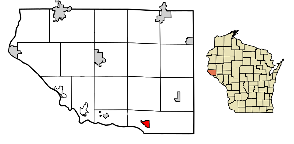Locator map of Maiden Rock