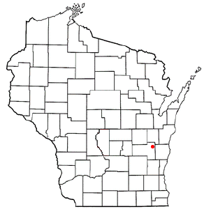Locator map of Marshfield