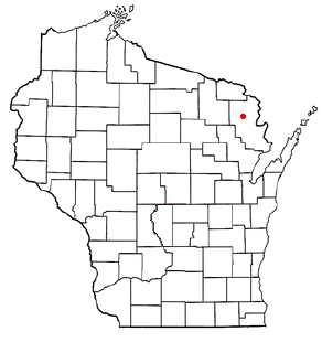 Locator map of Athelstane