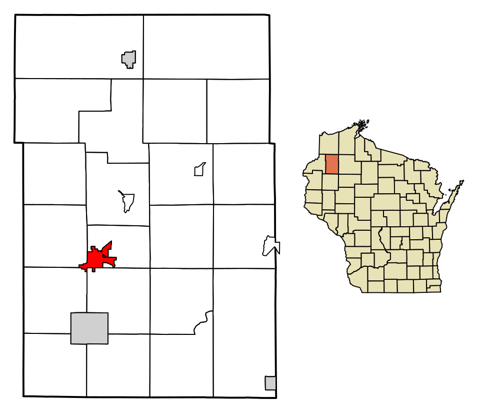Locator map of Spooner