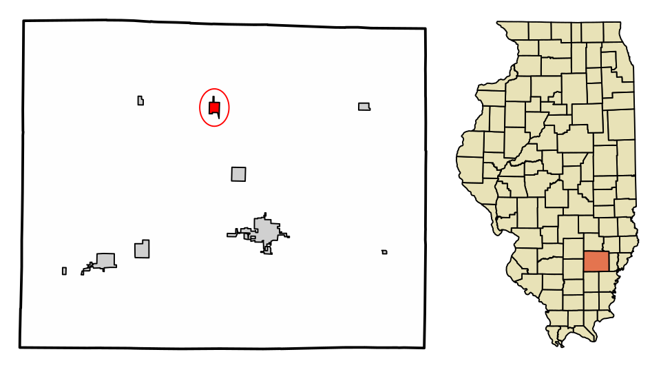 Locator map of Cisne