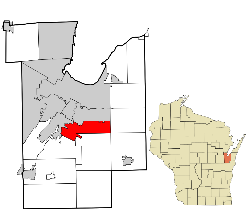 Locator map of Ledgeview