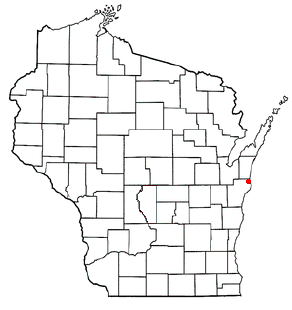 Locator map of Two Creeks