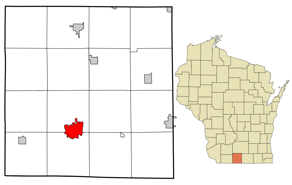 Locator map of Monroe