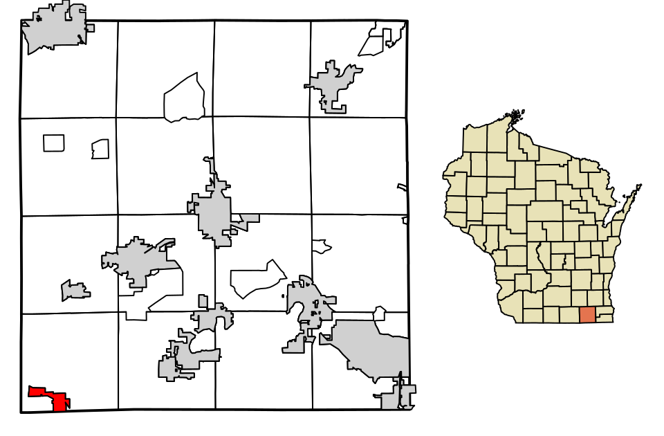 Locator map of Sharon