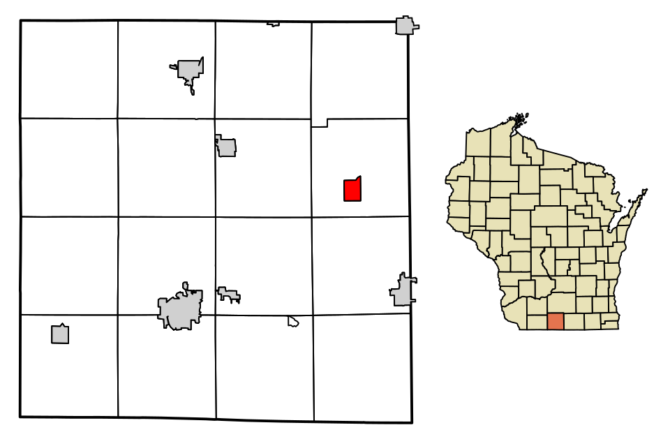 Locator map of Albany