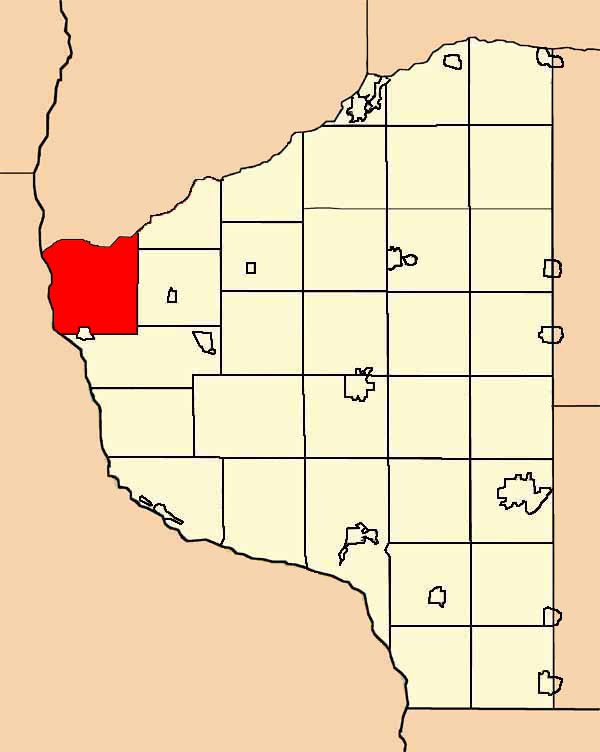 Locator map of Wyalusing