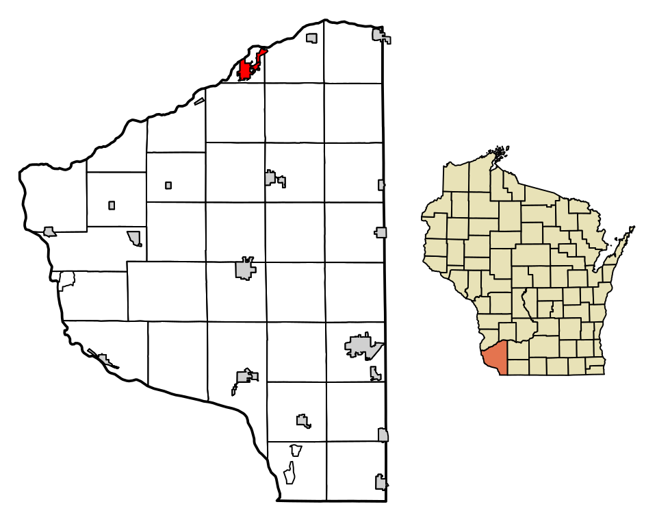 Locator map of Boscobel