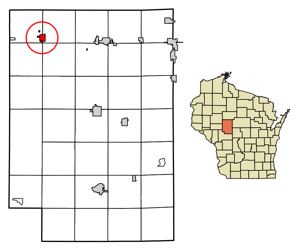 Locator map of Thorp