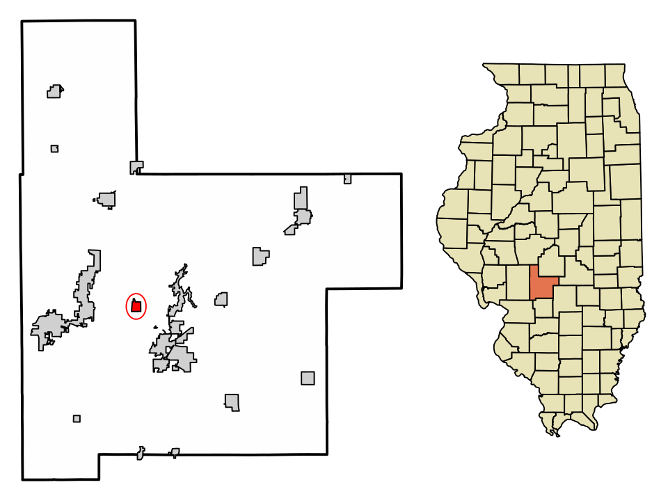 Locator map of Butler