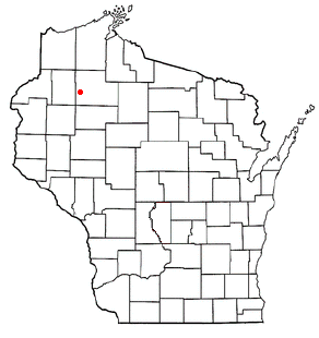 Locator map of Sand Lake