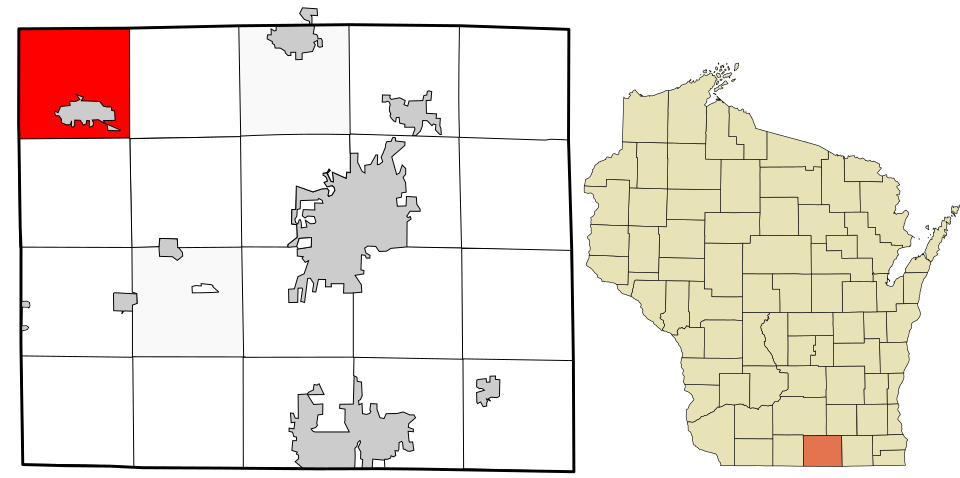 Locator map of Union