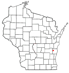 Locator map of Greenbush