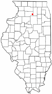 Locator map of Paw Paw