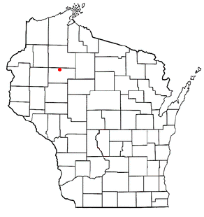 Locator map of Hubbard
