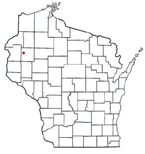 Locator map of Crystal Lake