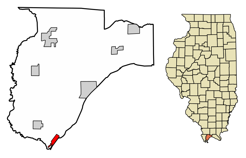 Locator map of Mound