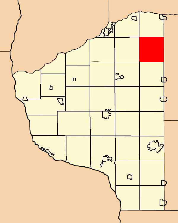 Locator map of Castle Rock