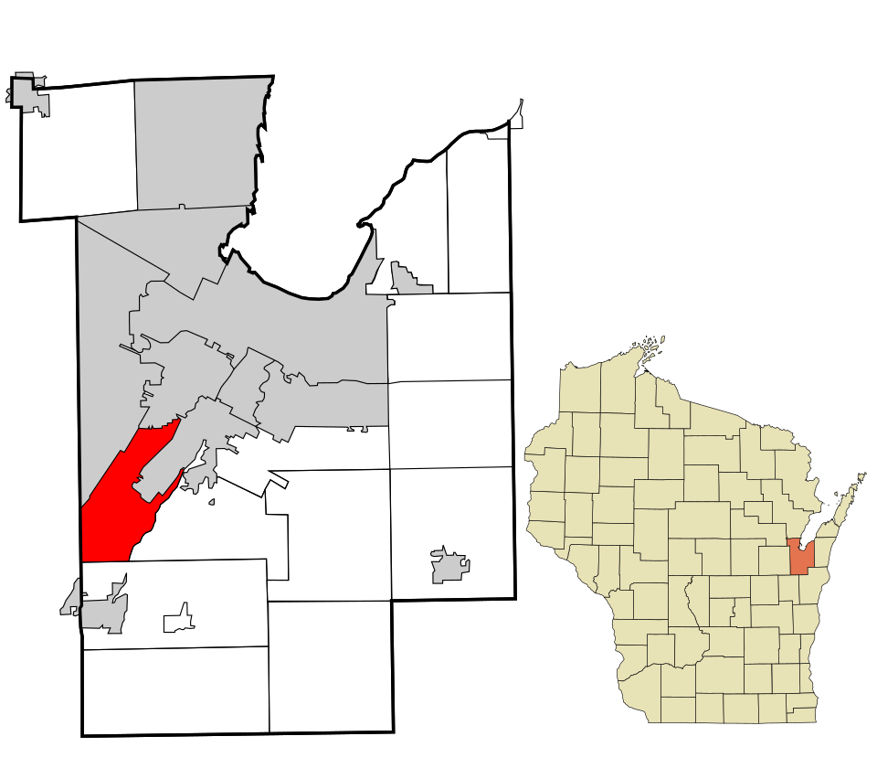 Locator map of Lawrence