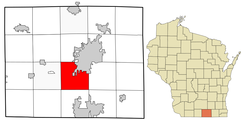 Locator map of Rock