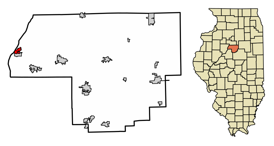 Locator map of Spring Bay