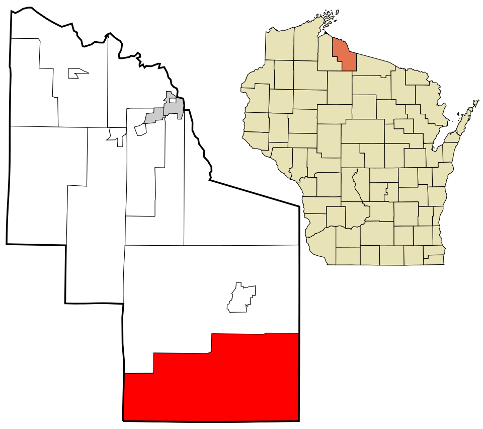 Locator map of Sherman