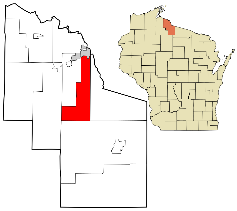Locator map of Carey