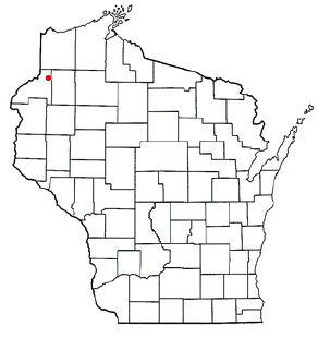 Locator map of Webb Lake