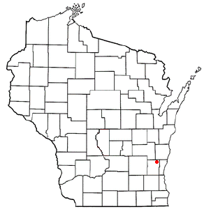 Locator map of Farmington