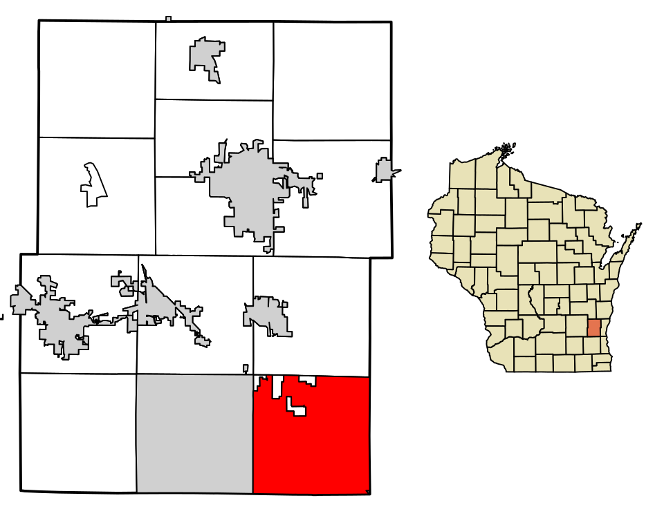 Locator map of Germantown