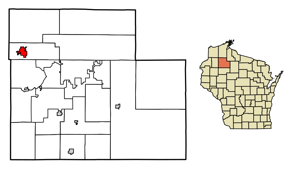 Locator map of Hayward