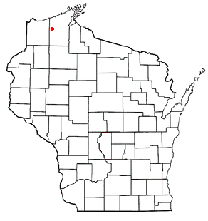 Locator map of Hughes