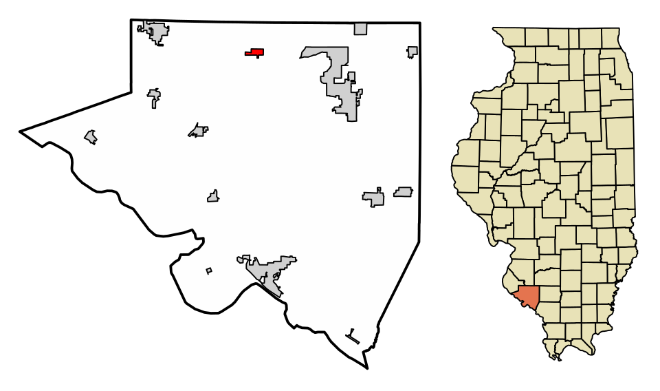 Locator map of Baldwin
