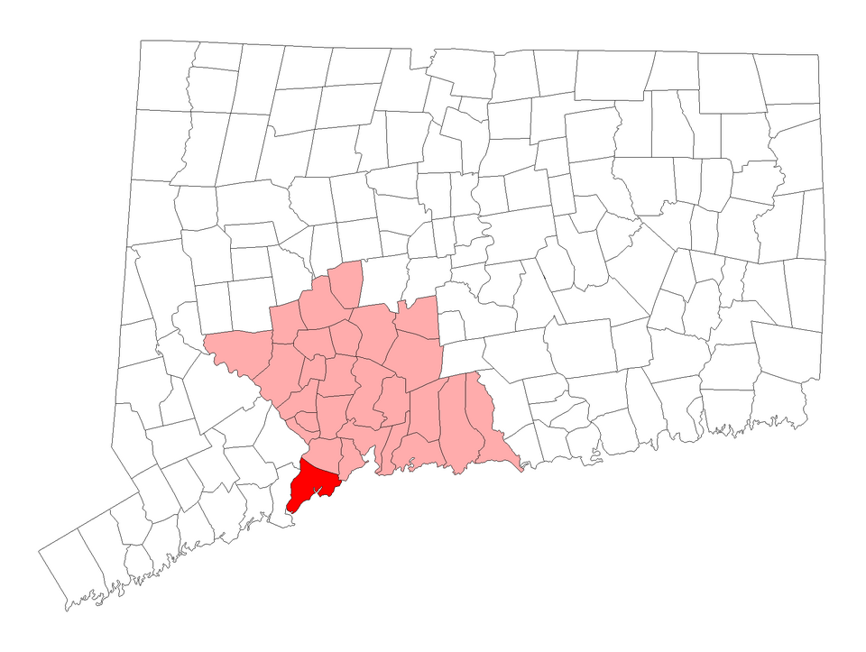 Map of Milford