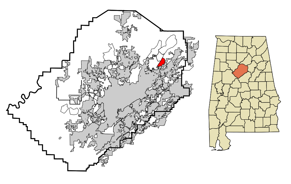 Locator map of Grayson Valley