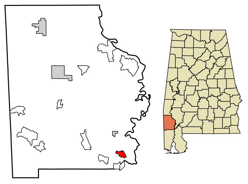 Locator map of Malcolm