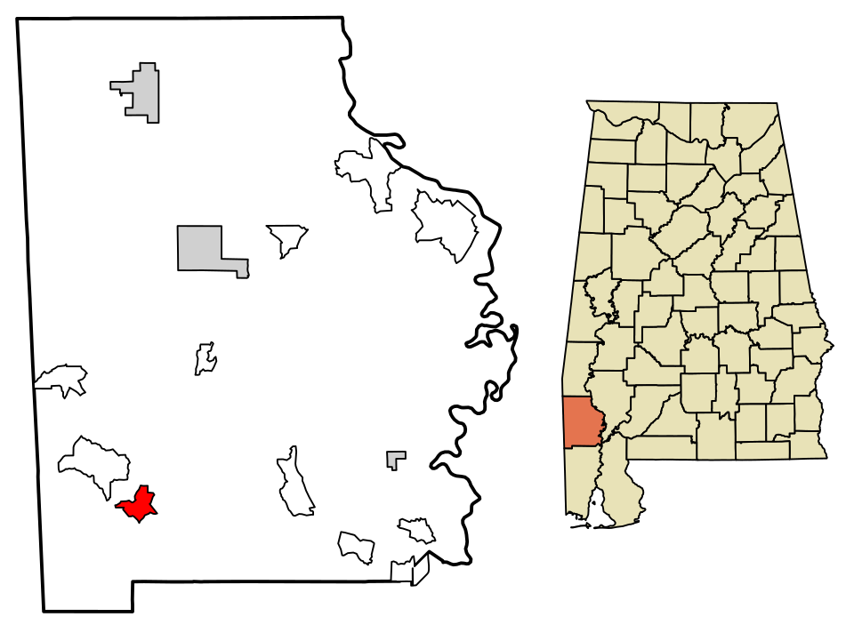 Locator map of Deer Park