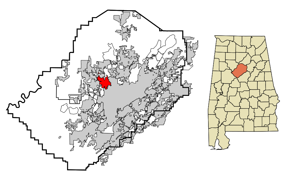 Map of Forestdale