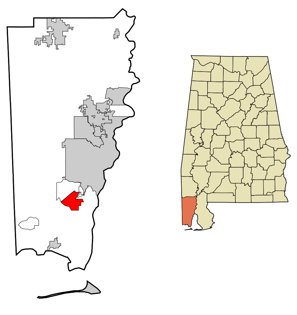 Map of Theodore