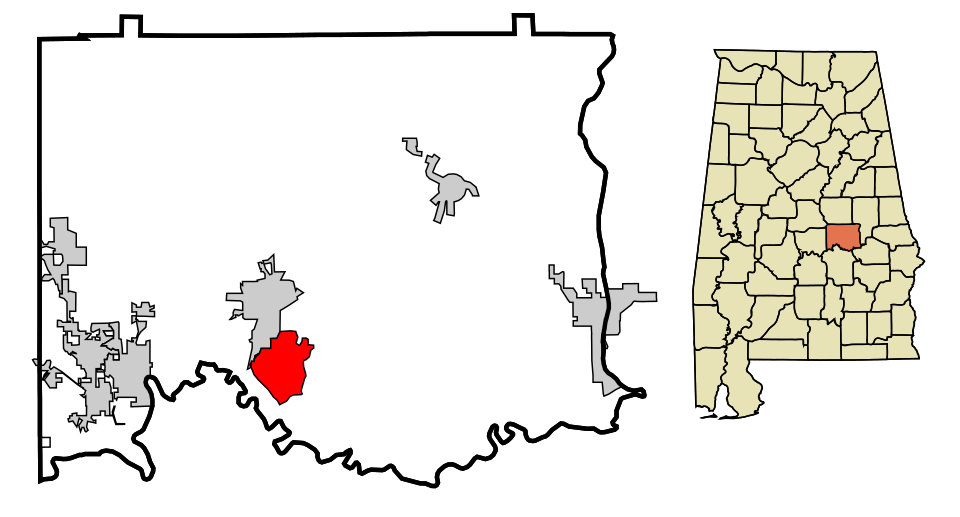 Locator map of Blue Ridge