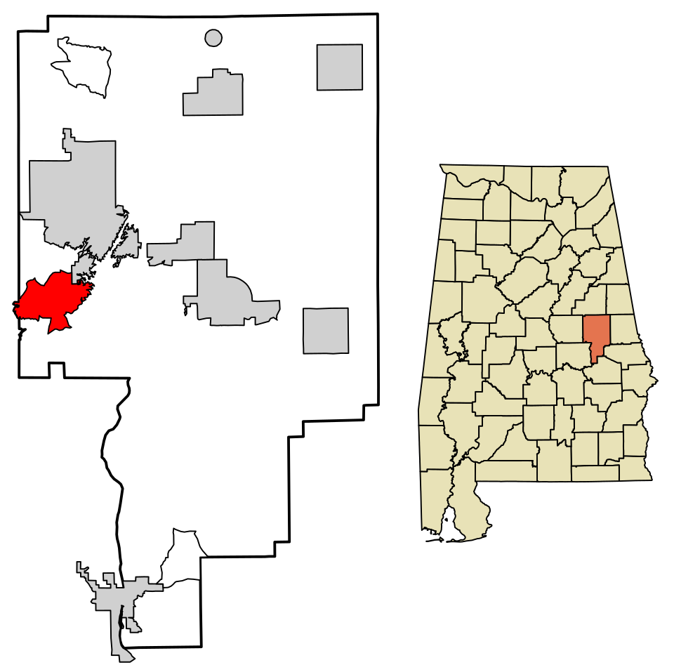 Locator map of Our Town