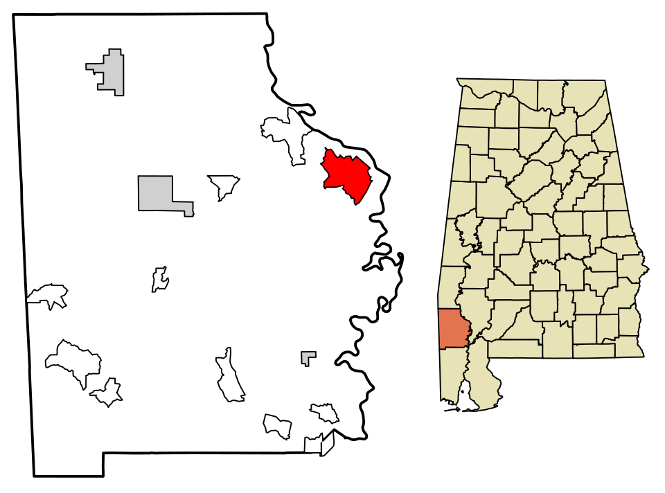 Locator map of Leroy