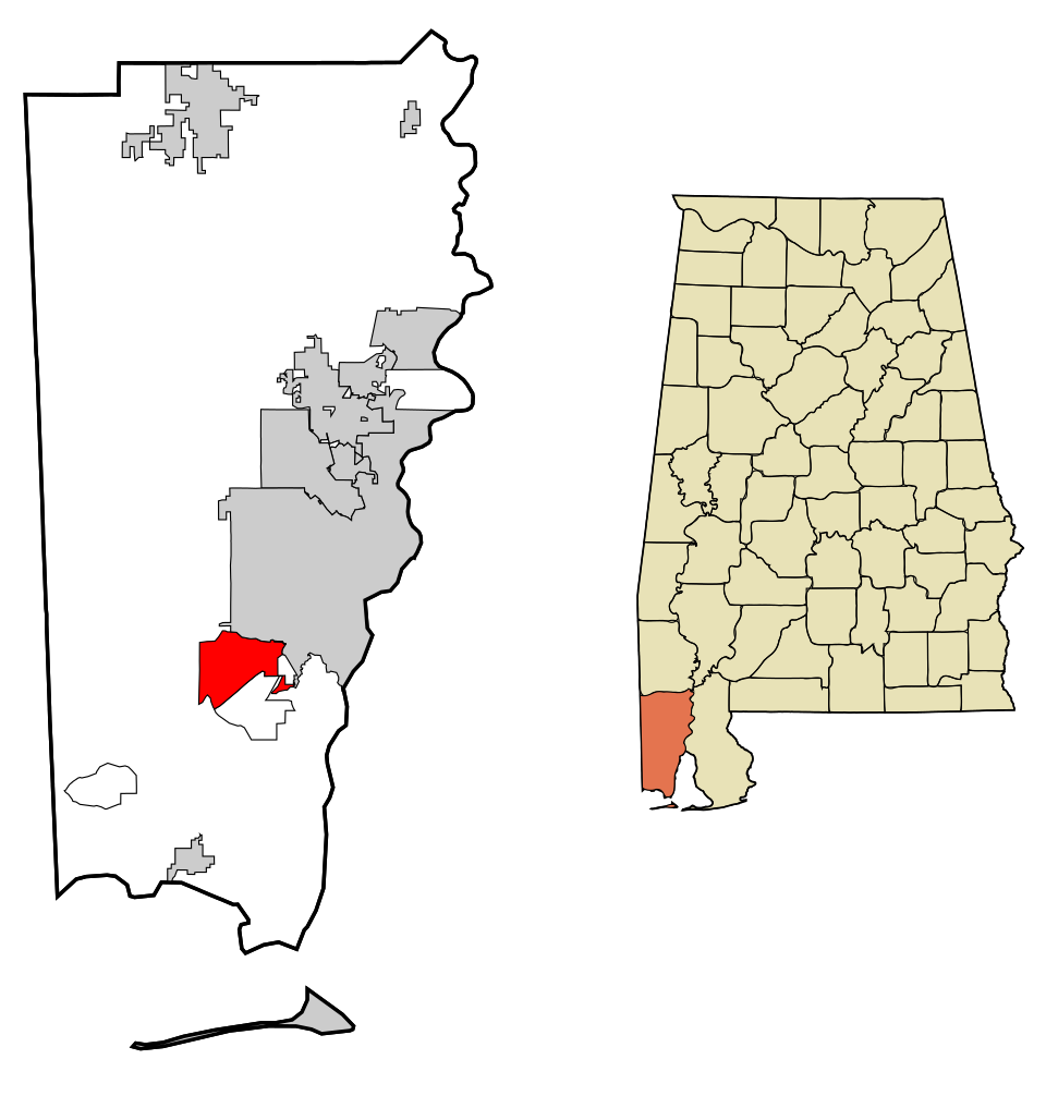 Map of Tillmans Corner