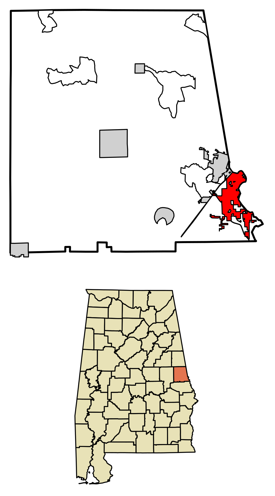 Map of Valley