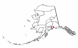 Locator map of Tatitlek