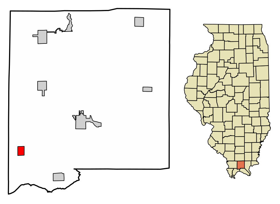 Locator map of Cypress