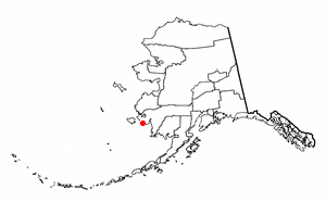 Locator map of Kipnuk