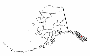 Locator map of Petersburg