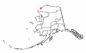 Locator map of Point Lay
